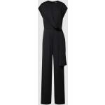 Zwarte Polyester Ralph Lauren Jumpsuits met korte mouwen voor Dames 