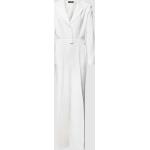Witte Polyester Jumpsuits voor Dames 