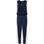 Donkerblauwe Polyester Stretch Vera Mont Mouwloze jumpsuits voor Dames 