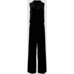 Zwarte Polyester Stretch s.Oliver Mouwloze jumpsuits  in maat S in de Sale voor Dames 