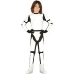 Jumpsuit Stormtrooper look-a-like voor kinderen 5-6 jaar (110-116) -