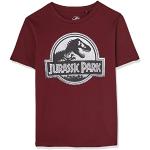Jurassic Park BOJUPAMTS034 T-shirt, Bourgondië, 12 jaar, jongens, Bourgondië, 12 Jaren