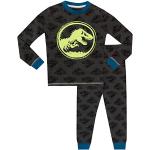 Jurassic World Jongens Pyjama's Gloed in het donker Grijs 134