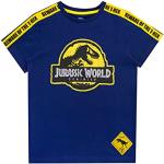 Jurassic World Jongens T-Shirt Blauw Dinosaurus 158