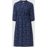 Marine-blauwe Viscose re.draft Uitlopende jurken met Driekwart mouwen Gesmokte in de Sale voor Dames 