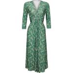 Casual Groene Polyester Stretch Chique jurken  in maat S met Driekwart mouwen voor Dames 