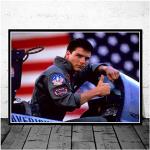 JYSHC Canvas Prints Film Tom Cruise Comic Posters En Prints Woonkamer Muur Home Decor Poster Afbeeldingen Fs26Zx 40X60Cm Geen Lijst