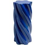 &k amsterdam Pillar Marshmallow Bijzettafel H 55 cm - Blauw