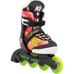 K2 Skate meisjes Marlee Beam inline skates, rood-groen, L (EU: 35-40 / UK: 3-7 / US: 4-8)