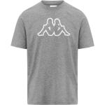 Casual Grijze Kappa T-shirts met ronde hals  in maat XL voor Heren 