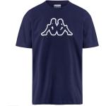 Casual Marine-blauwe Kappa T-shirts met ronde hals  in maat XL voor Heren 