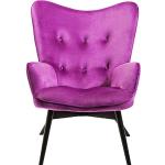 Lila Houten Gestoffeerde KARE DESIGN Design stoelen 