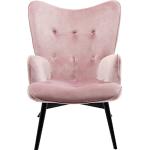 Moderne Roze Massief Houten armleun KARE DESIGN Design stoelen gelakte 