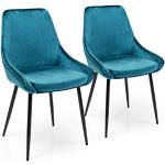 Petrolkleurige KARE DESIGN Design stoelen 