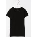 Zwarte Elasthan Karl Lagerfeld Kinder T-shirts in de Sale 