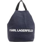 Blauwe Karl Lagerfeld Totes 