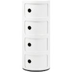Kartell Componibili kast rond extra large (4 comp.) - Wit