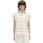 Beige Fred Perry Poloshirts  in maat M voor Dames 