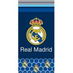 Blauwe Real Madrid Badhanddoeken  in 70x140 met motief van Madrid 
