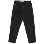 Zwarte Geweven Baggy jeans in de Sale voor Heren 