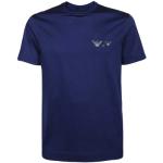 Casual Blauwe Emporio Armani Ademende T-shirts  in maat 3XL in de Sale voor Heren 