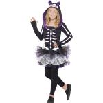 Paarse Kinder Halloween kostuums met motief van Katten voor Meisjes 