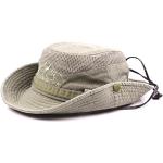 Cowboy Kaki Bucket hats  voor de Zomer  in Onesize in de Sale voor Heren 