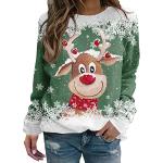 Casual Lycra Sweatshirts  voor een Kerstmis  voor de Winter  in maat XXL voor Dames 