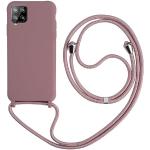 Roze Nylon Schokbestendig Samsung Galaxy A12 Hoesjes type: Bumper Hoesje 