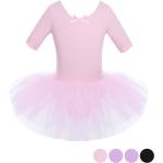 Roze Polyester Balletschoenen voor Meisjes 