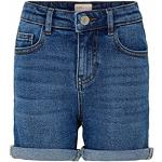 Blauwe ONLY Kinder jeans shorts  in maat 134 voor Meisjes 