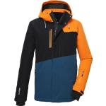 Oranje Capuchon Killtec Ademende waterdichte Ski-jassen  in maat S in de Sale voor Heren 