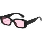 Roze Vierkante zonnebrillen Sustainable voor Dames 