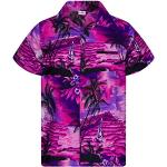 Violet Polyester T-shirts  in maat M voor Dames 