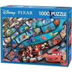 King KNG05265 Disney All Other Puzzle Pixar 1000 stukjes, blauw karton