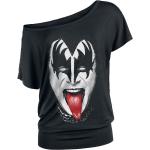 Kiss T-shirt - Gene Simmons - S tot XXL - voor Vrouwen - zwart