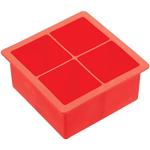 Rode Siliconen IJsblokjesvormen 