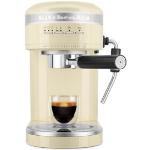 Gebroken-witte KitchenAid Espressomachines met motief van Koffie 