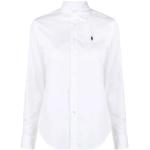 Witte Ralph Lauren Overhemden lange Mouwen  in maat L in de Sale voor Dames 