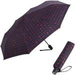 Zwarte KNIRPS Duomatic Opvouwbare paraplu's  in Onesize voor Dames 
