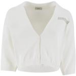 Witte PESERICO Cardigans V-hals  in maat S in de Sale voor Dames 