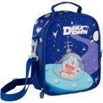 Donkerblauwe Polyester Nickelodeon Doraemon Koelrugzakken voor Kinderen 