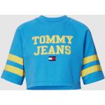 Koningsblauwe Tommy Hilfiger Effen T-shirts Ronde hals in de Sale voor Dames 