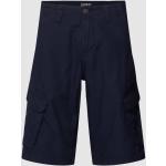 Marine-blauwe Esprit Cargo shorts in de Sale 