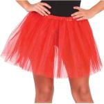 Rode Tulen Fiestas Guirca Petticoats  in maat L voor Dames 