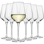 Transparante Glazen Witte wijnglazen in de Sale 