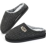 Casual Zwarte Wollen Antislip Gestreepte Orthopedische schoenen  voor de Zomer  in maat 44 voor Heren 