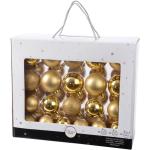 Gouden Kunststof Decoris Kerstballen Glimmende in de Sale 