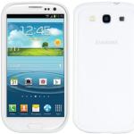 Witte Kunststof kwmobile Samsung Galaxy S3 hoesjes type: Hardcase 