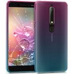 Roze Siliconen kwmobile Nokia 6.1 hoesjes 2018 